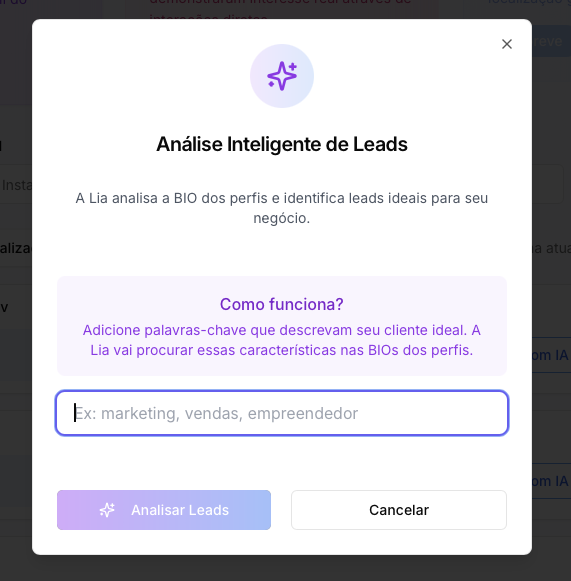 Módulo de análise com IA